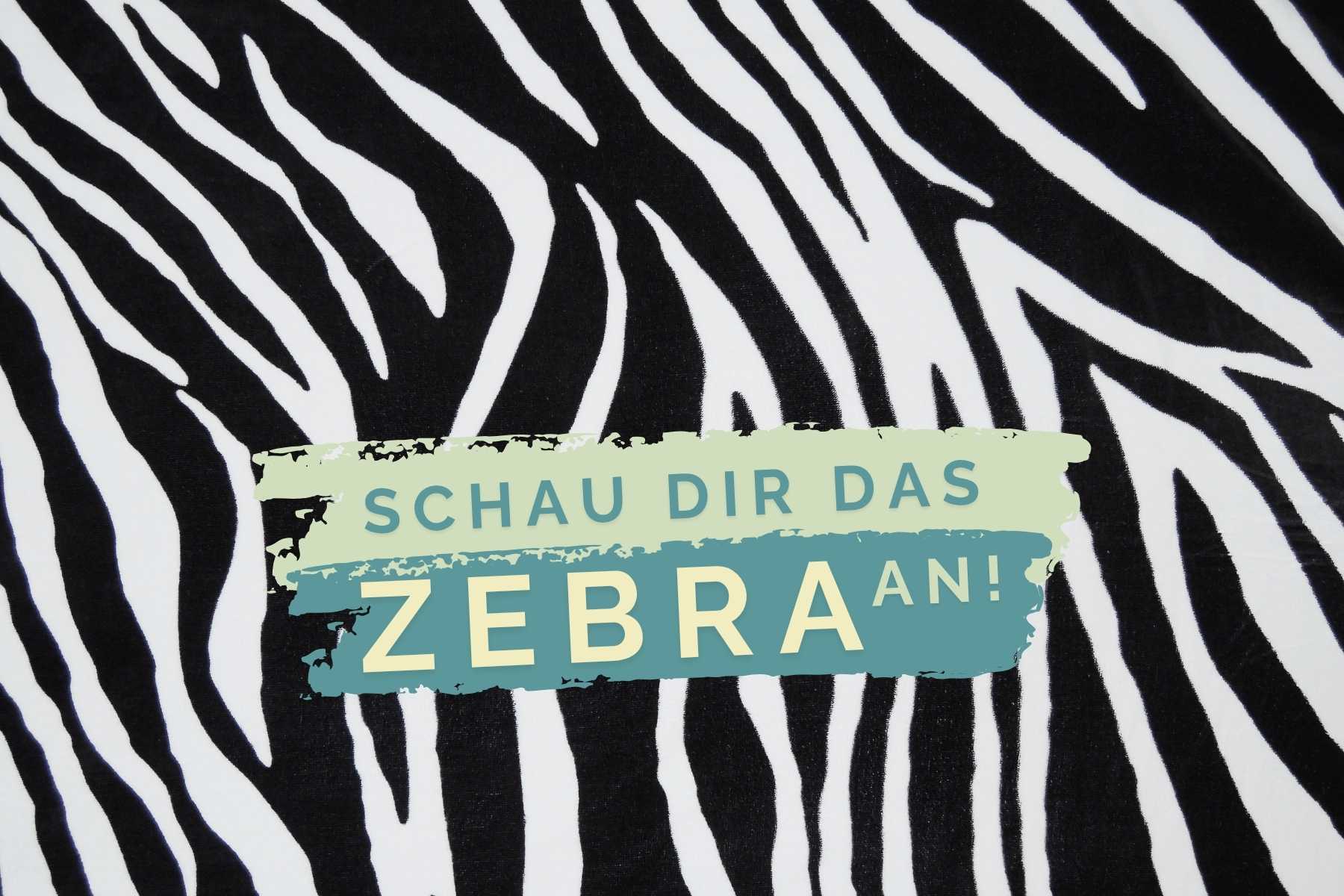 Schwarze Streifen, weiße Streifen: Wie sieht dein Weltbild aus?