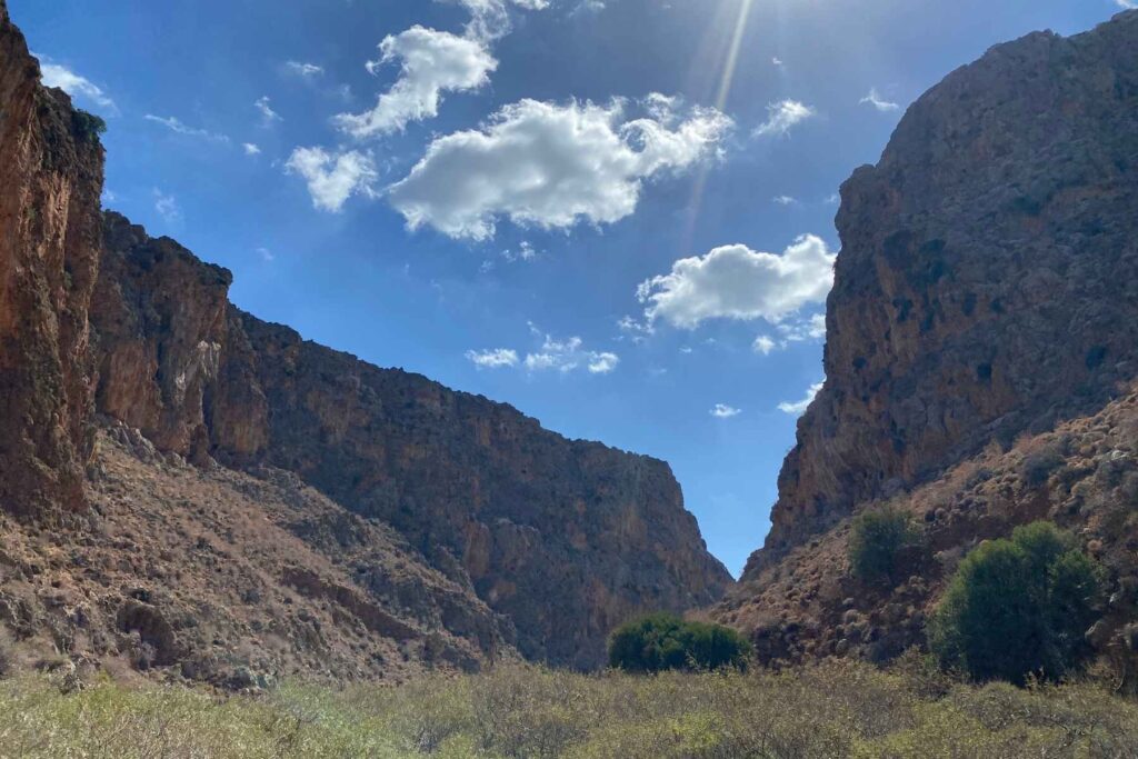 Schlucht von Zakros, Kreta