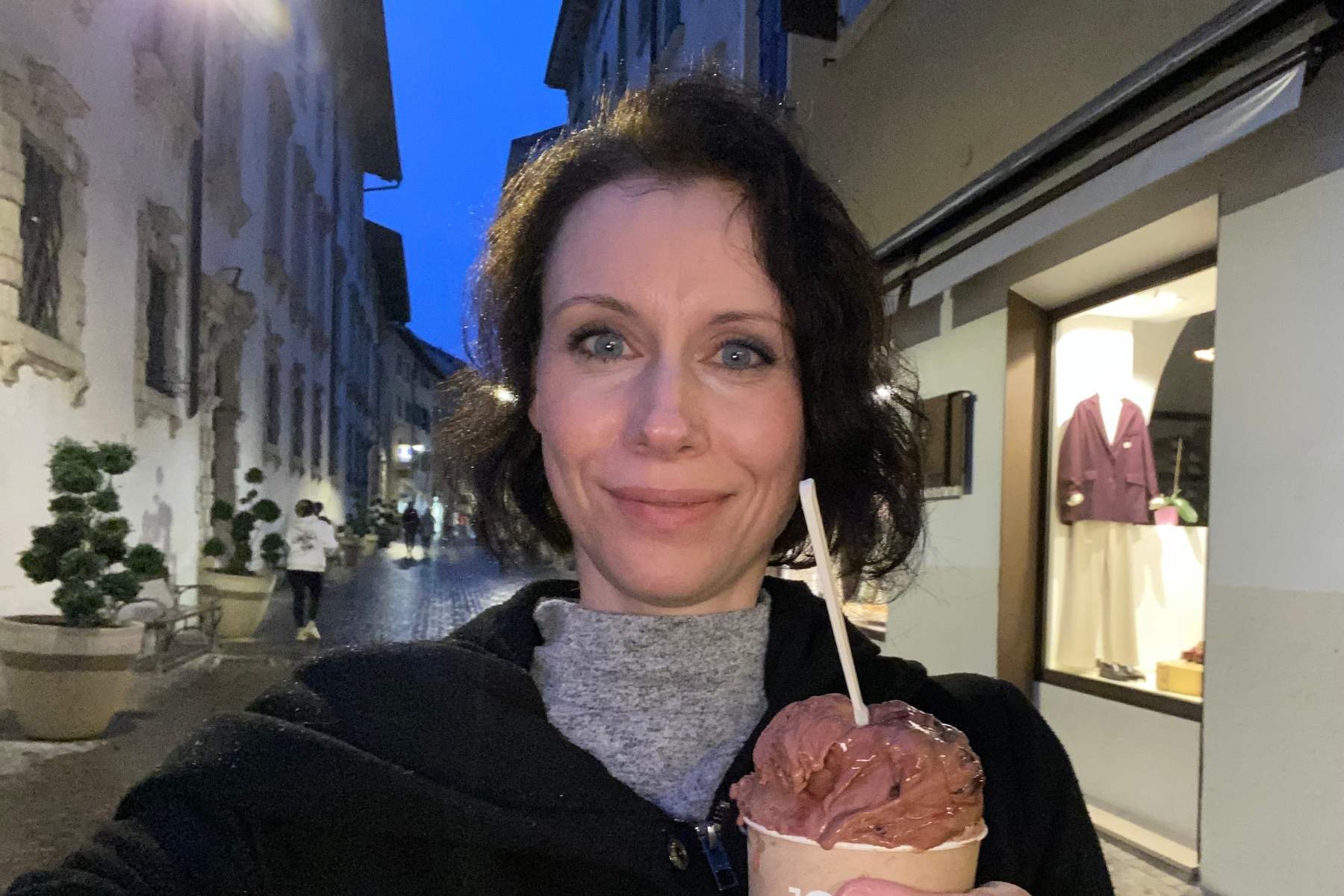 Stefanie Seher in Arco, Italien