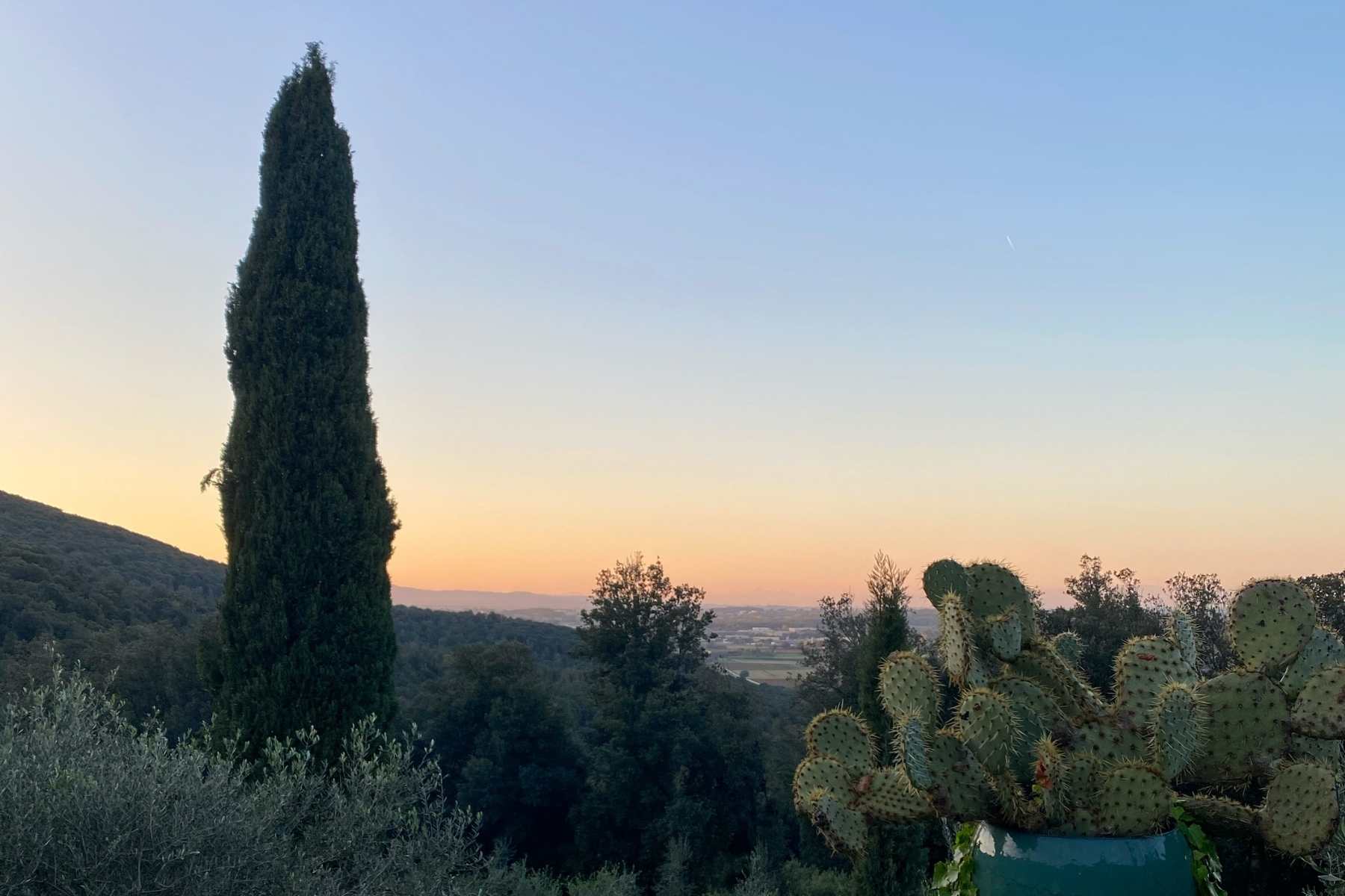 Goldene Stunde in der Toskana